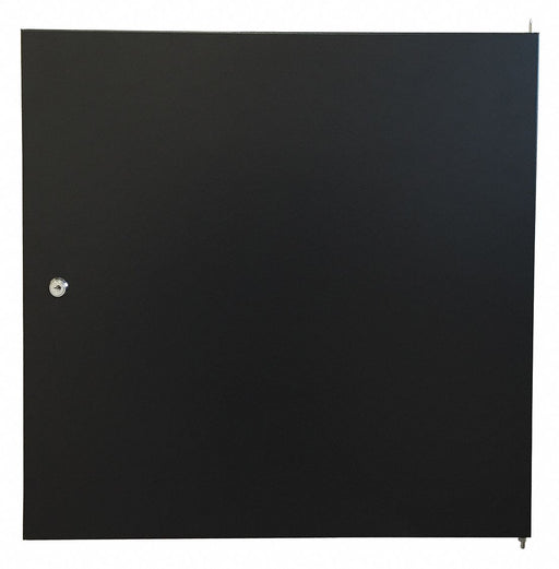 Solid Door Steel 12 Racks 1 Wx23-1/2 D