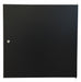 Solid Door Steel 12 Racks 1 Wx23-1/2 D