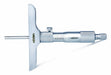 Depth Micrometer 4 L Base Flat Anvil