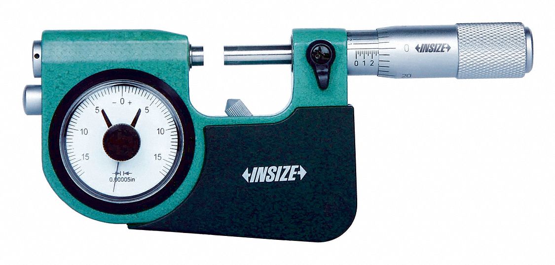 Indicating Micrometer Flat Anvil