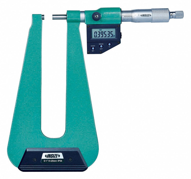 Sheet Metal Micrometer Flat Anvil
