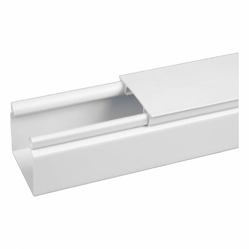 Wire Duct Hinging Cover White L 6 Ft