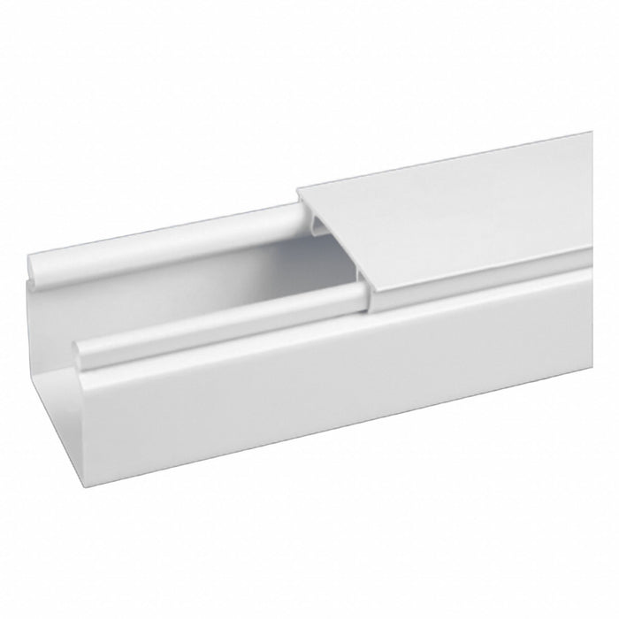 Wire Duct Hinging Cover White L 6 Ft