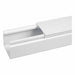 Wire Duct Hinging Cover White L 6 Ft