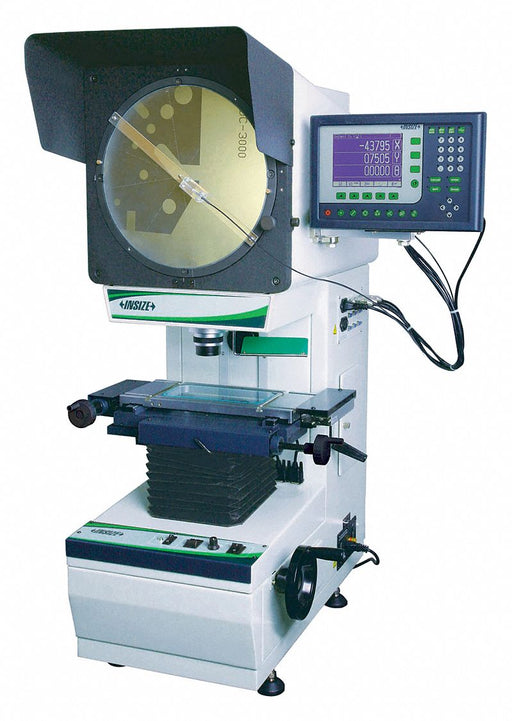 Vertical Optical Comparator Erect Image