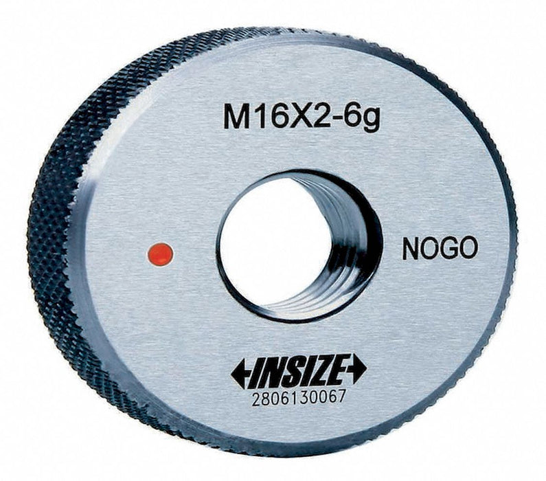 Threaded Ring Gauge Dim Type Metric