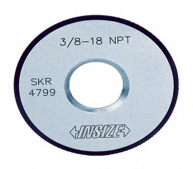 Pipe Thread Ring Gauge Dim Type Inch