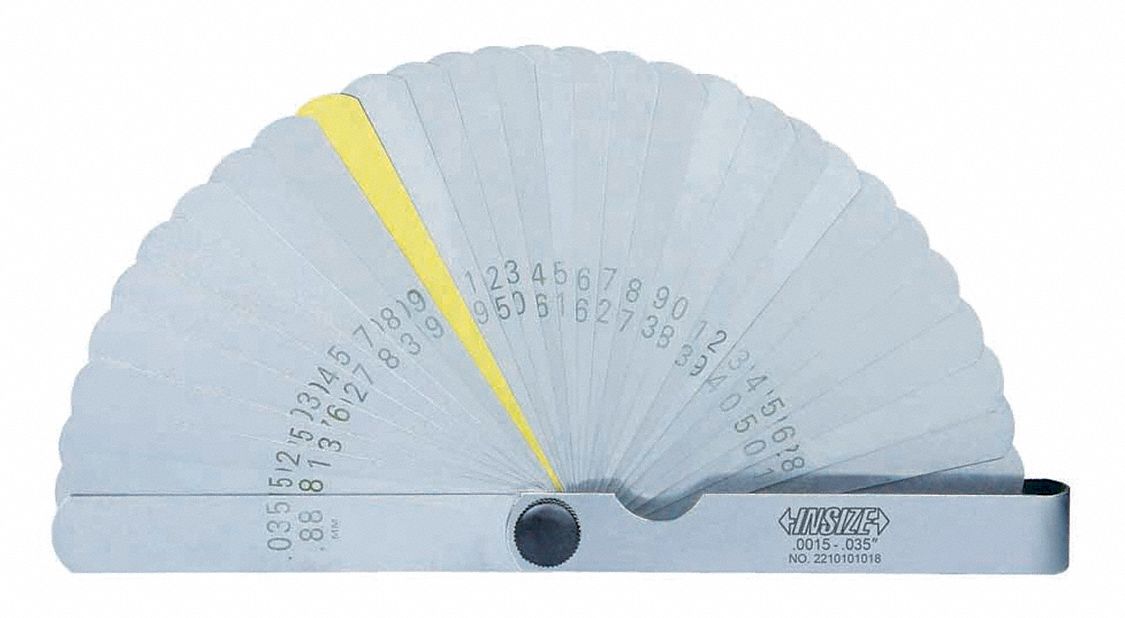 Feeler Gauge Set Dimension Type /Metric