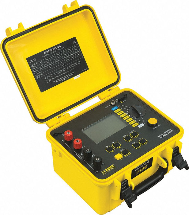 Micro Ohmmeter 2500 ohm Max Backlit LCD