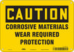 J6946 Safety Sign 7 in x 10 in Aluminum