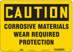 J6946 Safety Sign 10 in x 14 in Aluminum