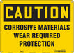 J6946 Safety Sign 10 inx14 in Polyethylene