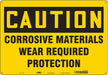 J6946 Safety Sign 14 inx20 in Polyethylene