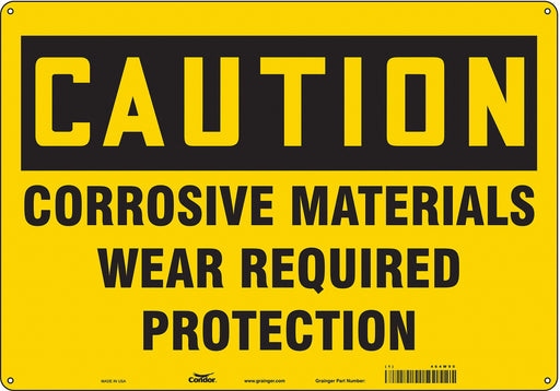 J6946 Safety Sign 14 inx20 in Polyethylene