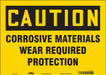 J6946 Safety Sign 10 in x 14 in Vinyl
