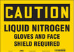 Safety Sign 10 in x 14 in Vinyl