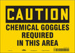 Safety Sign 7 in x 10 in Vinyl