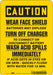 Safety Sign 10 inx7 in Aluminum