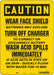 Safety Sign 14 inx10 in Aluminum
