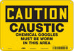Safety Sign 7 in x 10 in Aluminum