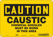 Safety Sign 7 in x 10 in Polyethylene