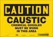 Safety Sign 7 in x 10 in Vinyl