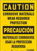 Safety Sign 14 in x 10 in Vinyl
