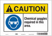 Safety Sign 7 in x 10 in Vinyl