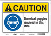 Safety Sign 10 inx14 in Vinyl