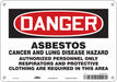 Safety Sign 7 inx10 in Polyethylene