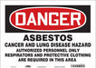 Safety Sign 10 in x 14 in Vinyl