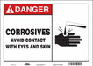 Safety Sign 10 in x 14 in Vinyl