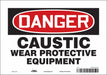 Safety Sign 7 inx10 in Vinyl