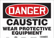 Safety Sign 10 in x 14 in Vinyl
