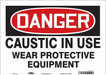 Safety Sign 10 in x 14 in Vinyl