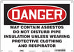 Safety Sign 10 inx14 in Aluminum