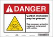 Safety Sign 7 in x 10 in Vinyl