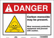 Safety Sign 10 in x 14 in Vinyl