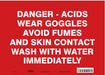 Safety Sign 10 in x 14 in Vinyl