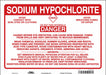 NFPA Label 14 in H 10 in W Aluminum