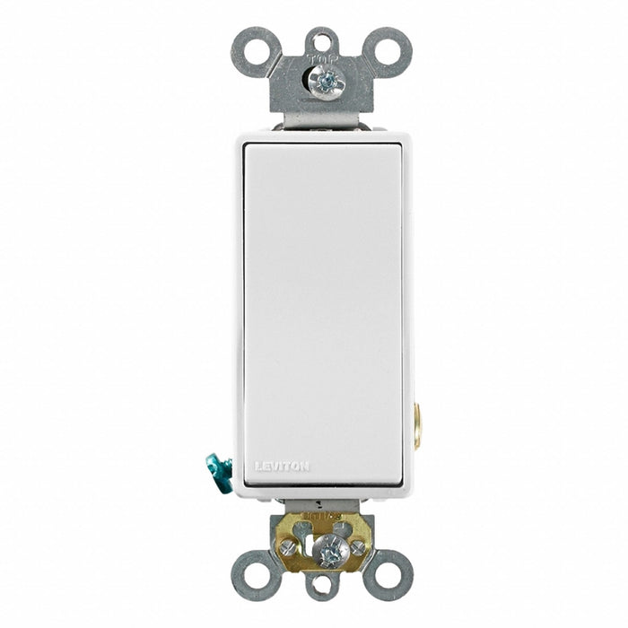 Wall Switch White 20 A Single Pole 2 hp