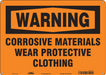 Safety Sign 10 in x 14 in Aluminum