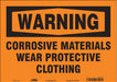 Safety Sign 10 in x 14 in Vinyl