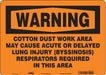 Safety Sign 10 in x 14 in Polyethylene