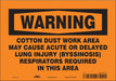 Safety Sign 7 in x 10 in Vinyl
