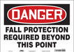 J7712 Safety Sign 10 inx14 in Vinyl