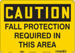 Safety Sign 10 in x 14 in Aluminum
