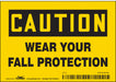 Safety Sign 3.5in x 5in Vinyl