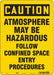 Safety Sign 14 in x 10 in Aluminum
