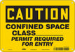 Safety Sign 7 in x 10 in Aluminum